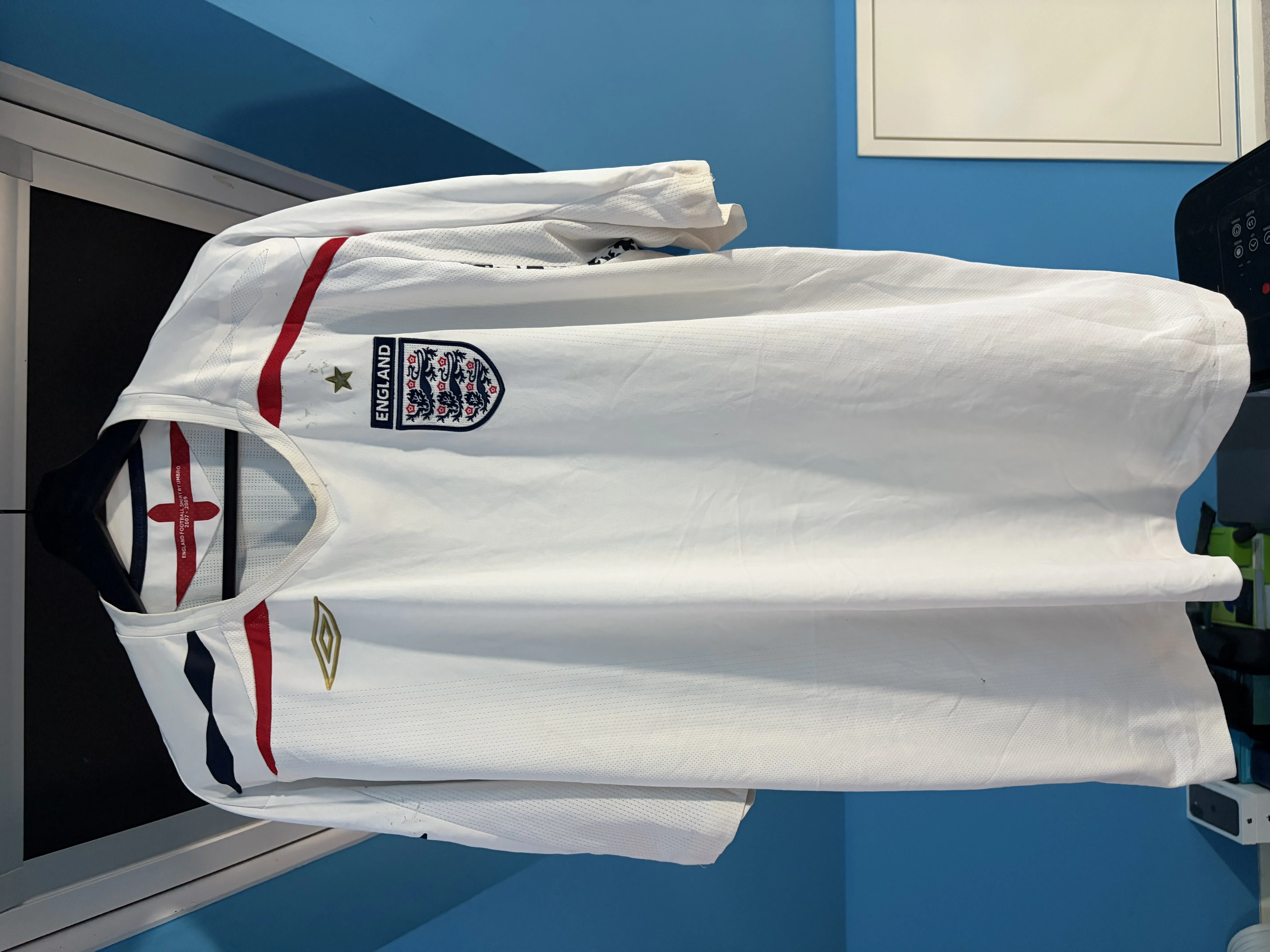 England 2007/09 Home Shirt – 3XL