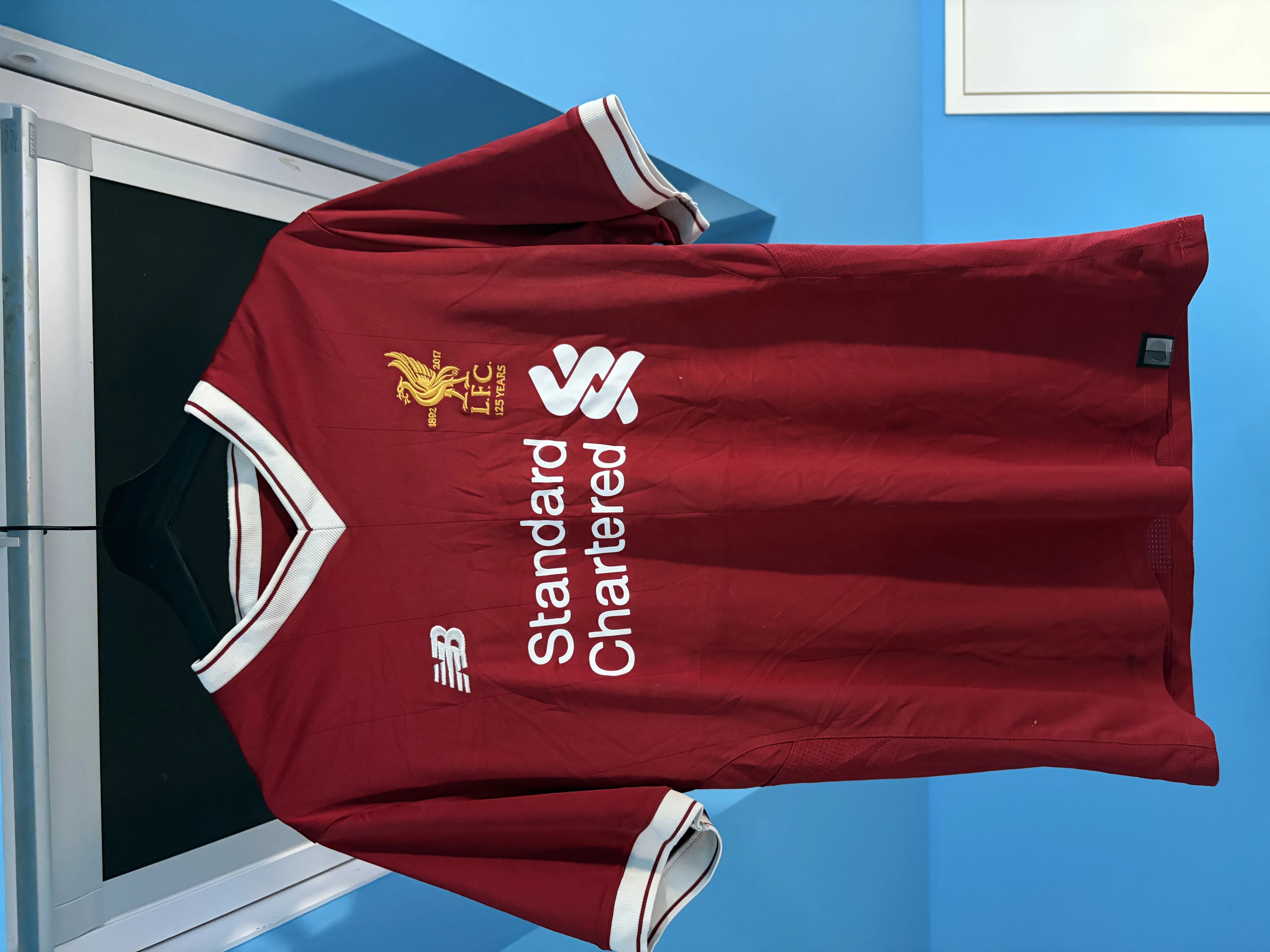 Liverpool 2017/18 Home Shirt – Small | 125 Years Edition