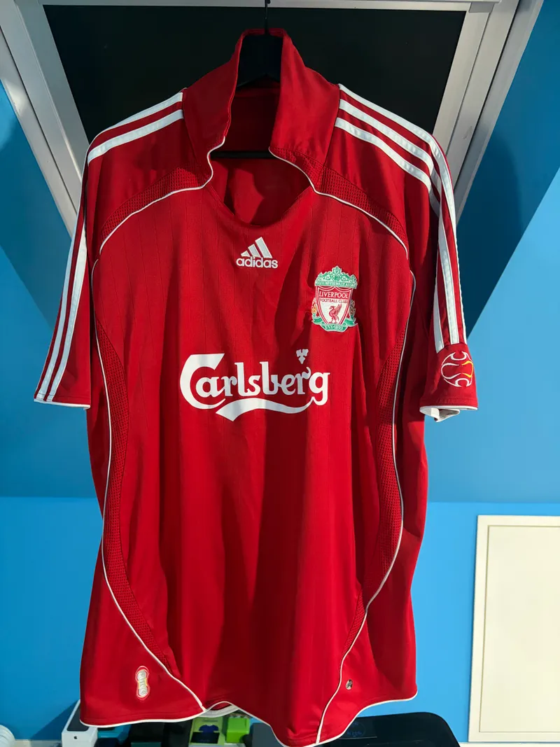 Liverpool 2006/08 Home Shirt – Gerrard 8 – XL