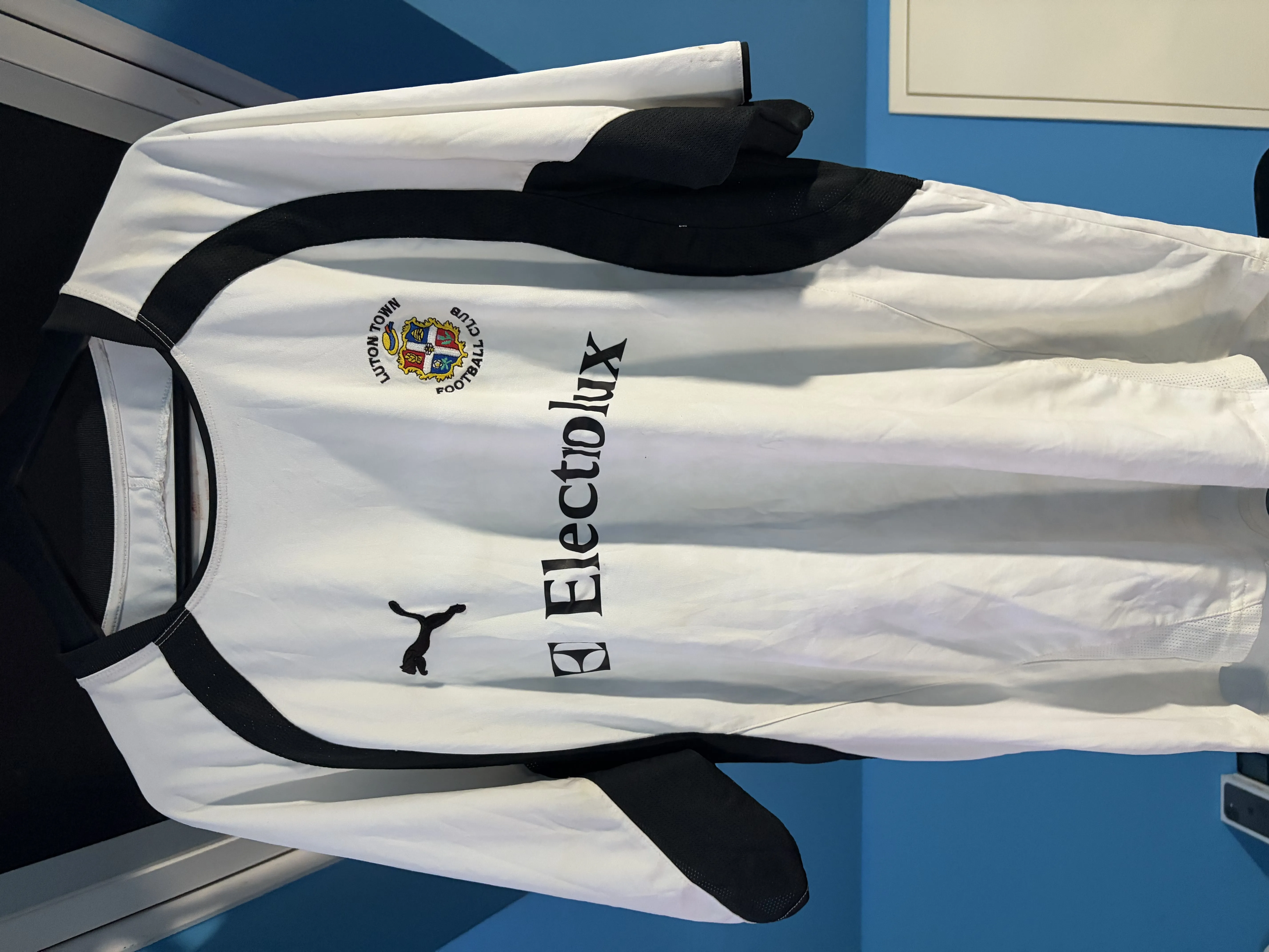 Luton Town 2007/08 Home Shirt – XL